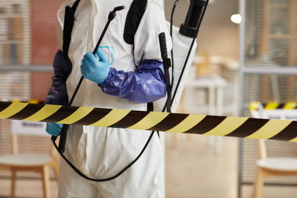 Professional Blood Cleanup technician working in Amherst, VA